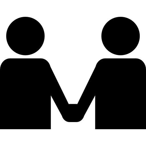 partnerschaft Basic Straight Filled icon
