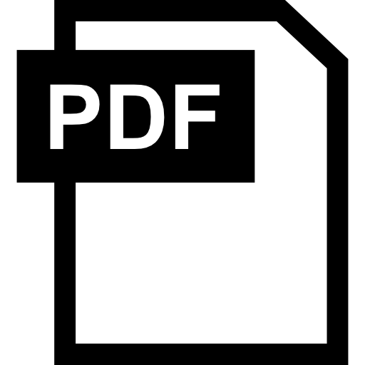 dokumentacja pdf Basic Straight Filled ikona