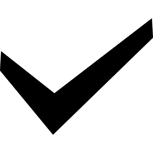 チェックボックスマーク Basic Straight Filled icon