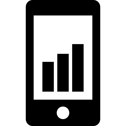 marketing mobile Basic Straight Filled icona