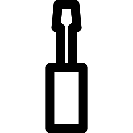 destornillador simple  icono