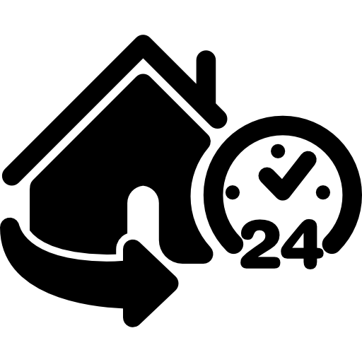 24 stunden home service  icon