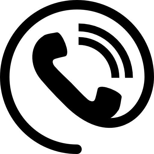 contacto telefonico  icono