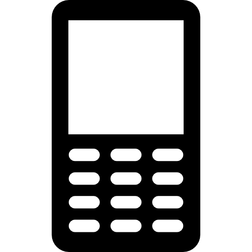 Винтажный мобильный телефон  иконка