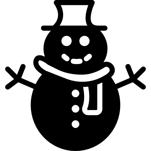 Snowman Basic Miscellany Fill icon