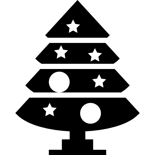 Christmas tree Basic Miscellany Fill icon