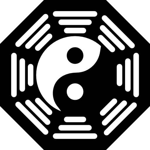 yin yang Basic Miscellany Fill icoon