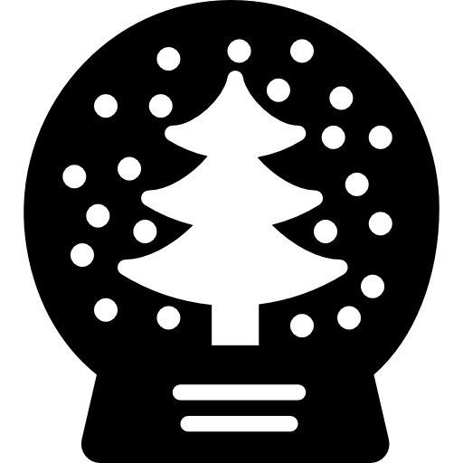 schneekugel Basic Miscellany Fill icon