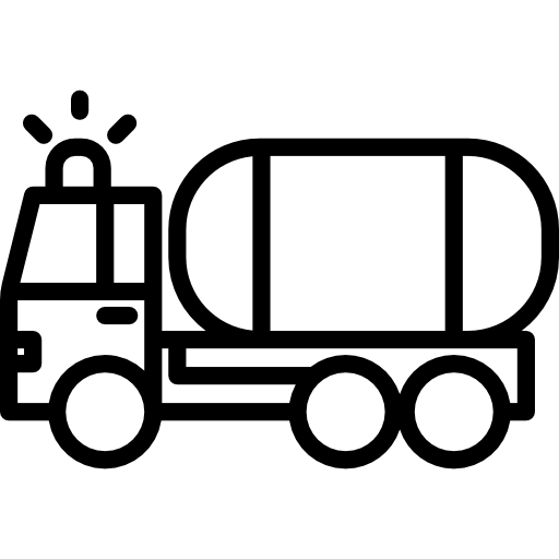 camión de bomberos Special Lineal icono