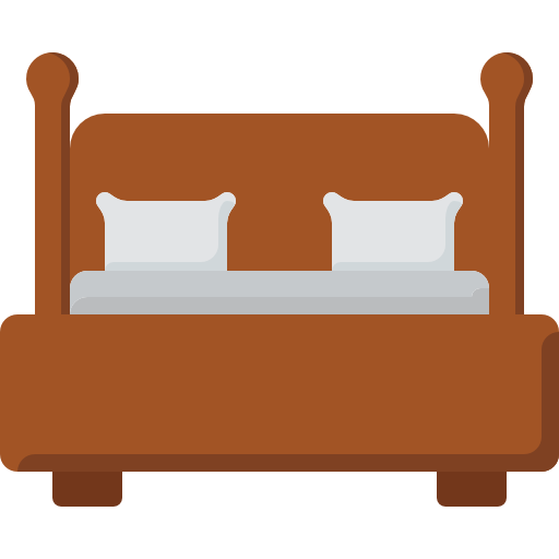 ベッド Basic Miscellany Flat icon