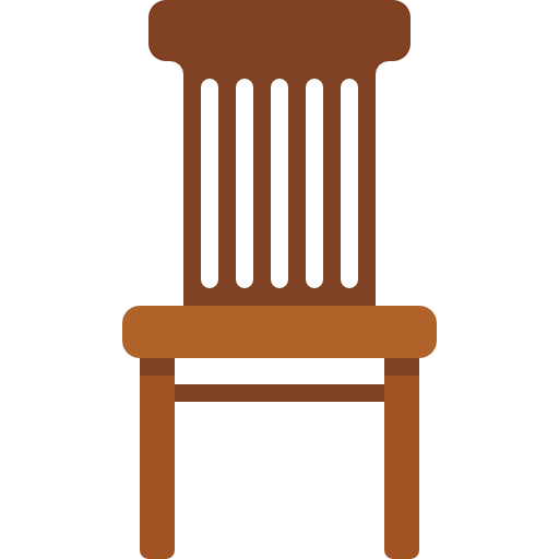 의자 Basic Miscellany Flat icon
