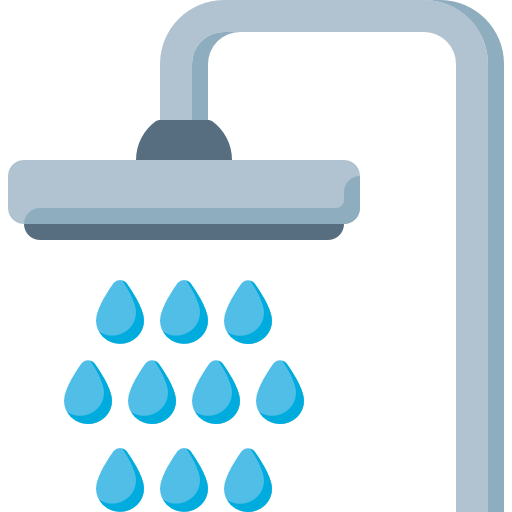 シャワー Basic Miscellany Flat icon