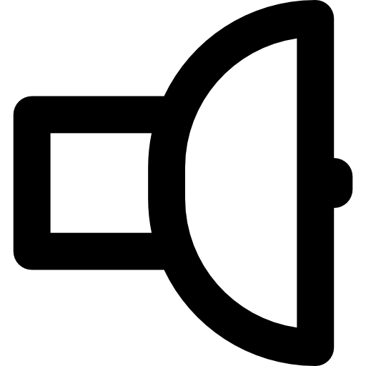 Speaker Basic Rounded Lineal icon