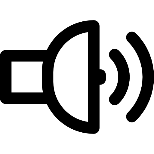 Speaker Basic Rounded Lineal icon