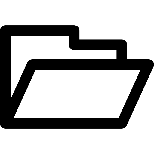 Folder Basic Rounded Lineal icon