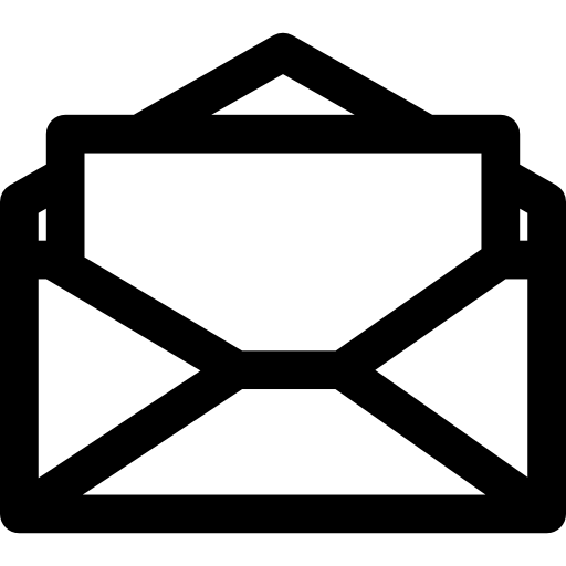 email Basic Rounded Lineal Icône