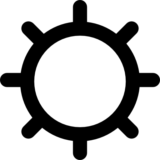 Sun Basic Rounded Lineal icon