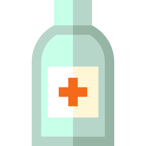 alkohol Basic Straight Flat ikona