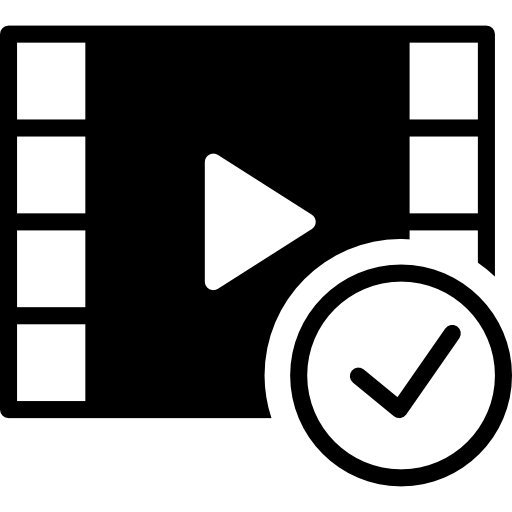 Video player Basic Miscellany Fill icon