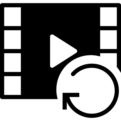 reprodutor de vídeo Basic Miscellany Fill Ícone