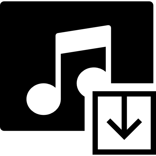 odtwarzacz muzyki Basic Miscellany Fill ikona