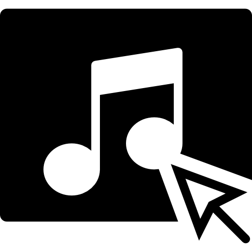 reproductor de música Basic Miscellany Fill icono
