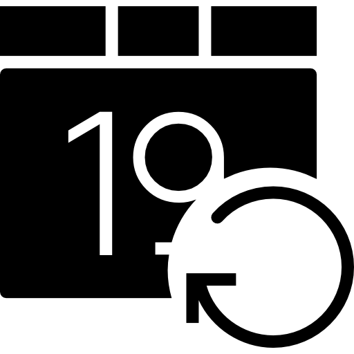 calendario Basic Miscellany Fill icona