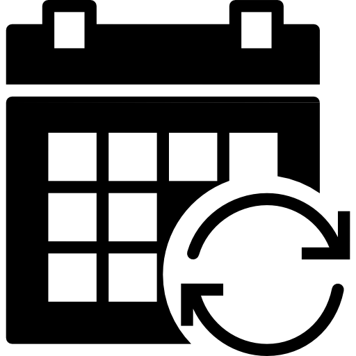 calendario Basic Miscellany Fill icono