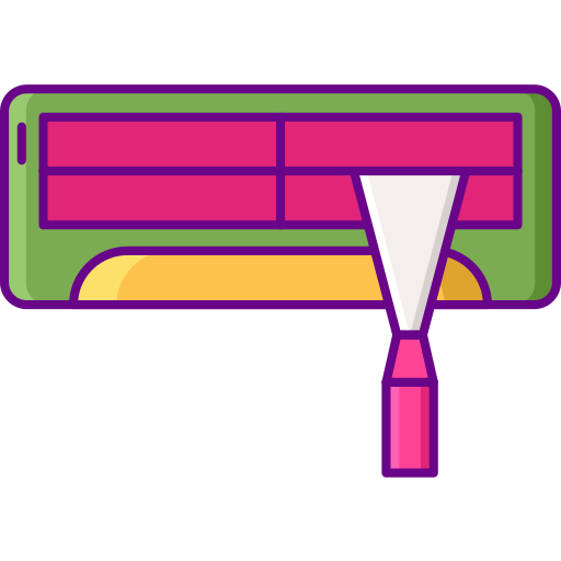 klimatyzator Flaticons Lineal Color ikona