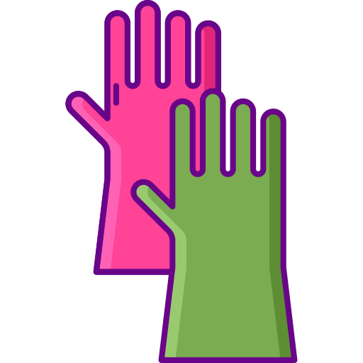rękawice Flaticons Lineal Color ikona