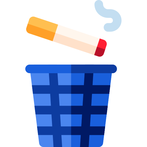De fumar Basic Rounded Flat icono