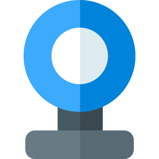 Cam Basic Rounded Flat Ícone