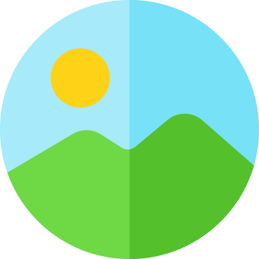 Image Basic Rounded Flat icon
