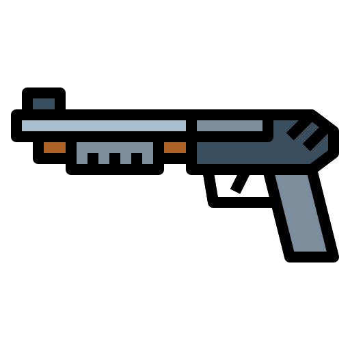 Shotgun Smalllikeart Lineal Color icon