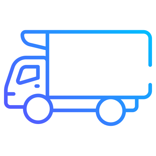 Cargo truck Generic gradient outline icon