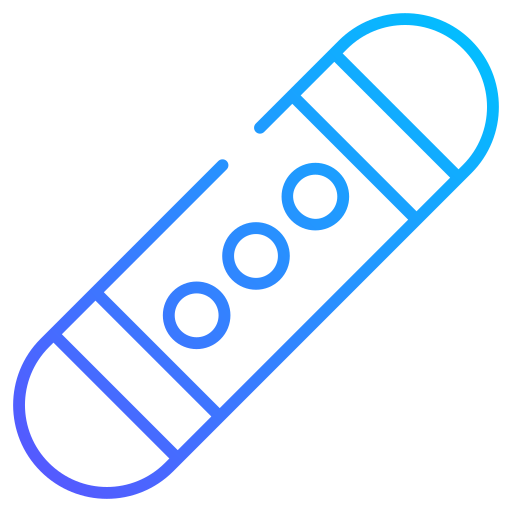 Snowboarding Generic gradient outline icon