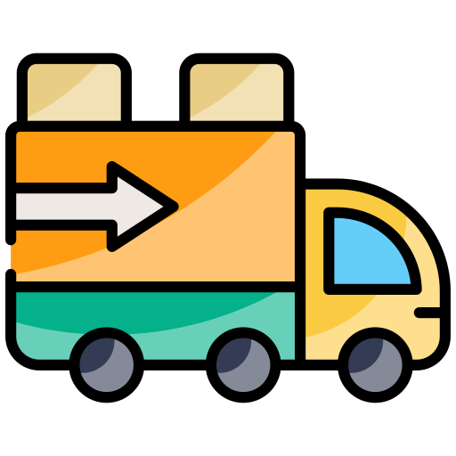 Погрузка грузовика Generic color lineal-color иконка
