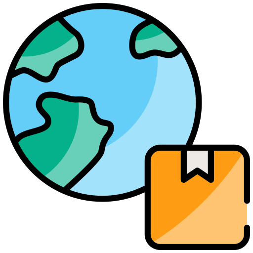 envío global Generic color lineal-color icono