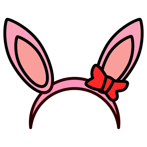 Bunny ears Generic color lineal-color icon