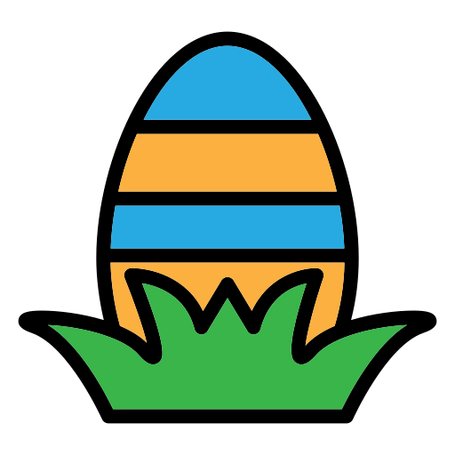 Easter egg Generic color lineal-color icon