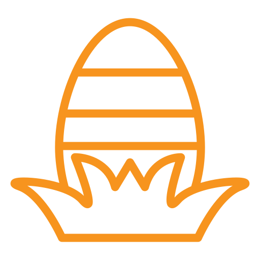 uovo di pasqua Generic color outline icona