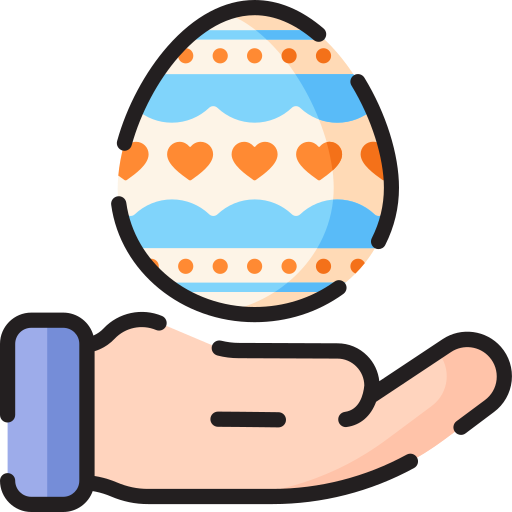 el huevo de pascua Generic color lineal-color icono