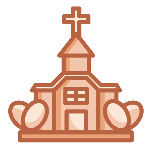 kerk Generic color lineal-color icoon