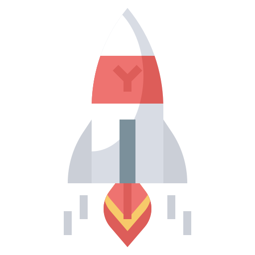 Cohete Surang Flat icono