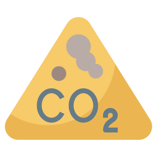 이산화탄소 Surang Flat icon