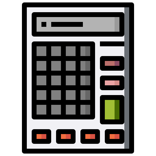 calculadora Surang Lineal Color Ícone