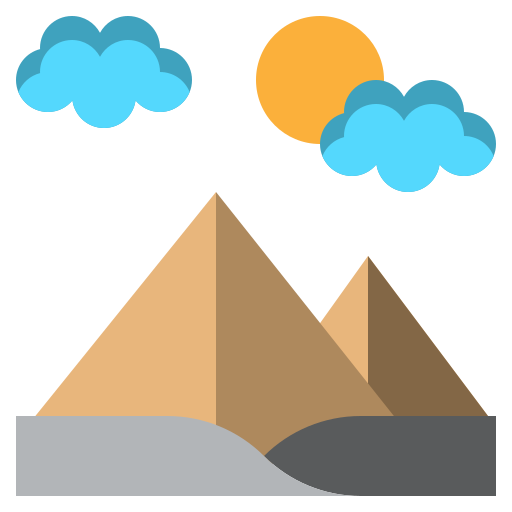 piramides Surang Flat icoon