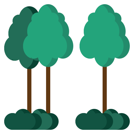 숲 Surang Flat icon