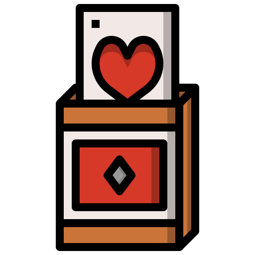 Poker cards Surang Lineal Color icon