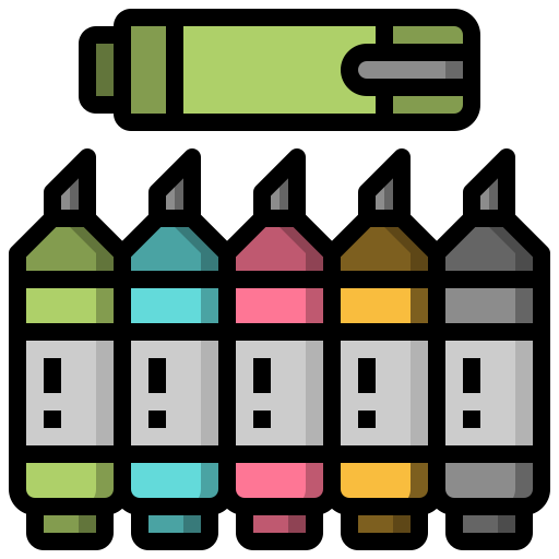 Маркеры Surang Lineal Color иконка
